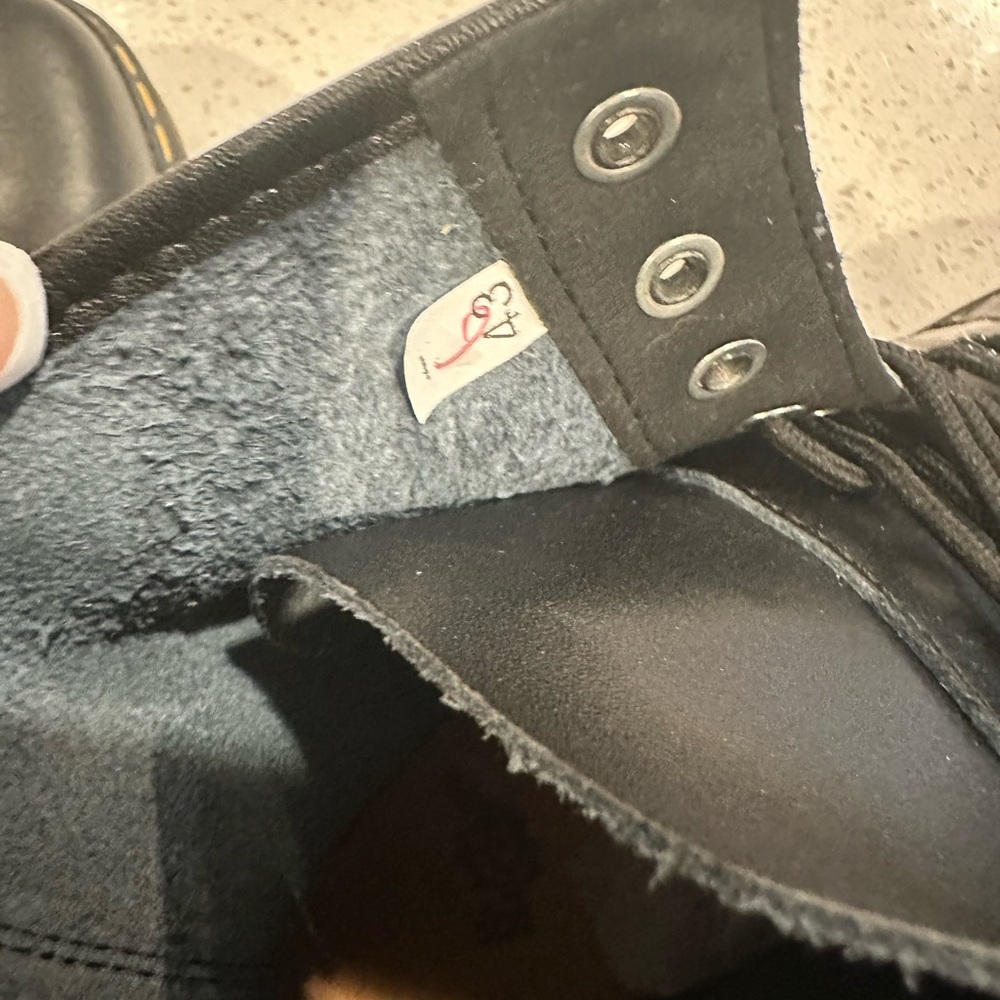 Dr. Martens Black Leather Boots - Picture 8 of 8